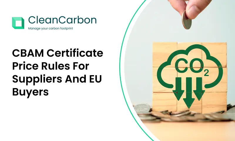CBAM Certificate Price Rules